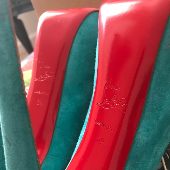 🛑💯% Authentic Louboutin Daffodile Pumps in Suede - Picture 6 of 7
